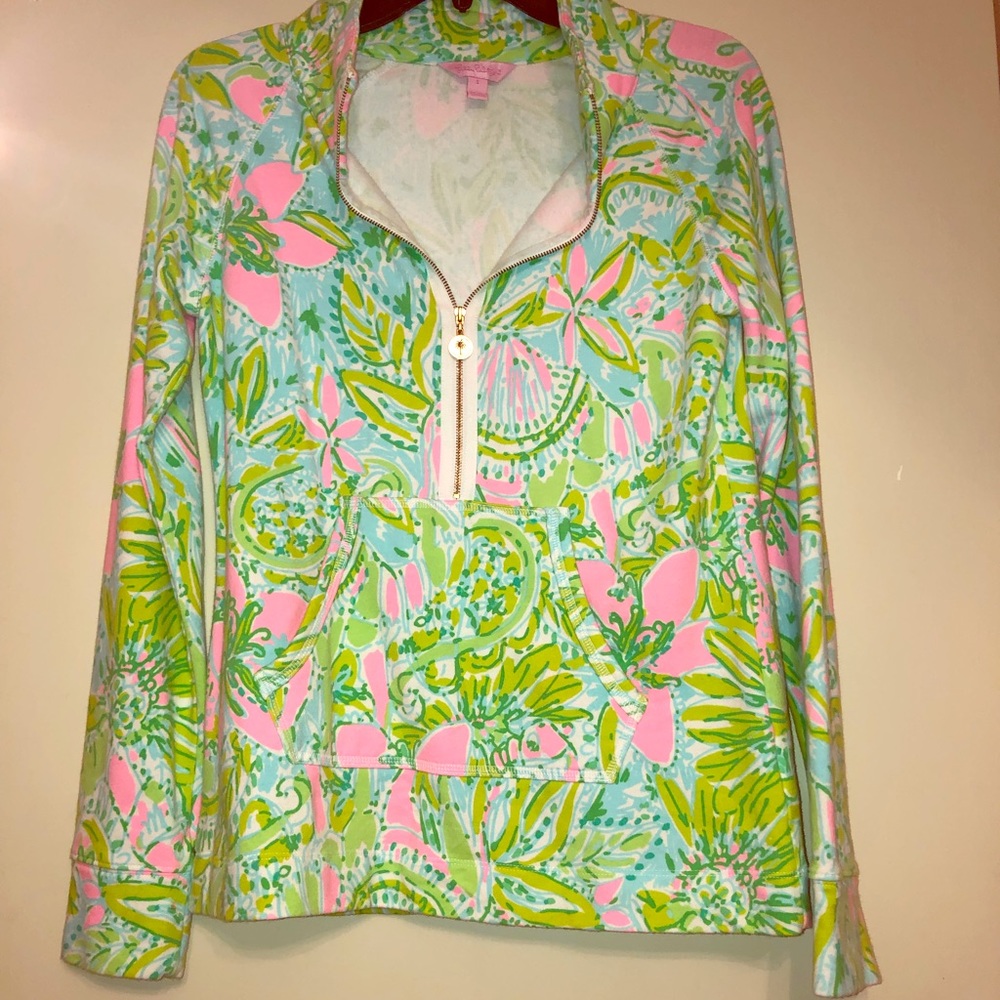 Lilly Pulitzer zip up jacket